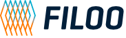 Filoo Logo mit Verlinkung zur Webseite des Hosting Service Filoo.