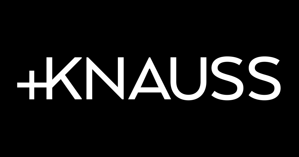 Knauss Logo mit Verlinkung zur Webseite der Agentur +Knauss.